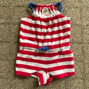 Mini Boden swim cover romper